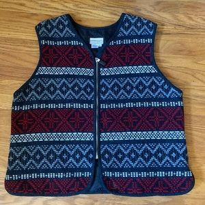 Coldwater Creek wool vest